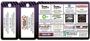 Discount Card with 2 Key Tags