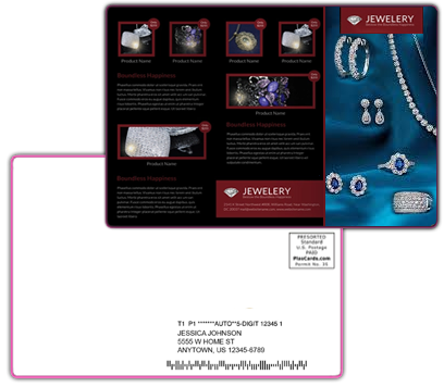 Plastic Postcard Printing - Solid Card 5.5\" x 4\"